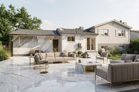 Back of house — Contemporary Luxe