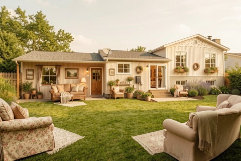 Back of house — Cozy Cottage