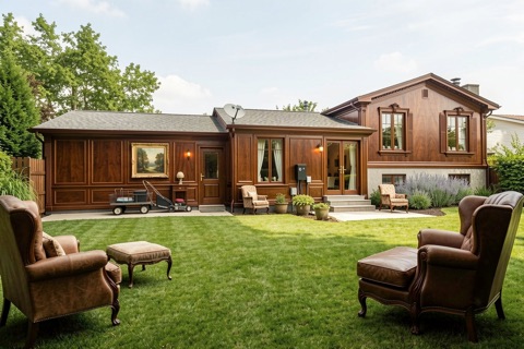 Back of house — Traditional Elegant