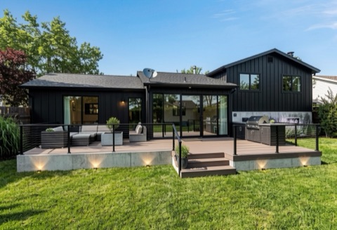 Back of house — Sleek Dark Modern