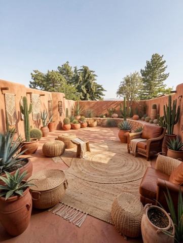 Backyard (side lawn) — Desert Southwest