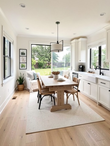 Backyard (side lawn) — Modern Farmhouse