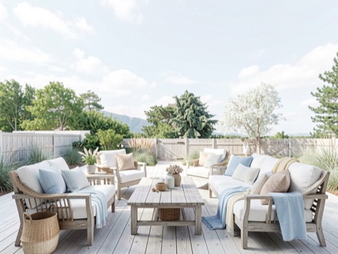 Backyard (wide) — Coastal