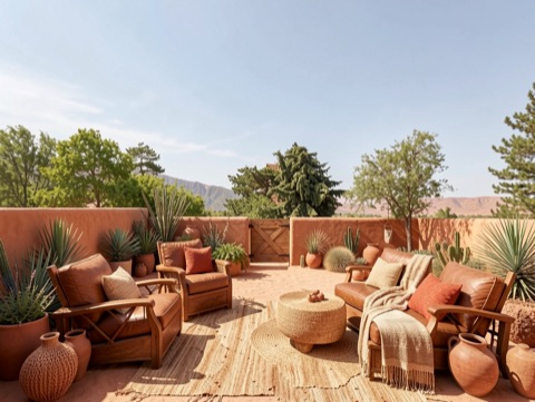 Backyard (wide) — Desert Southwest