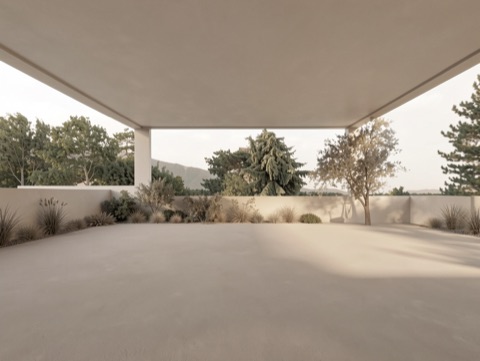 Backyard (wide) — Modern Greige