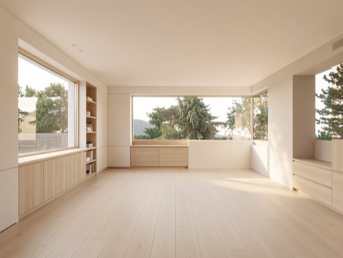 Backyard (wide) — Warm Minimalist