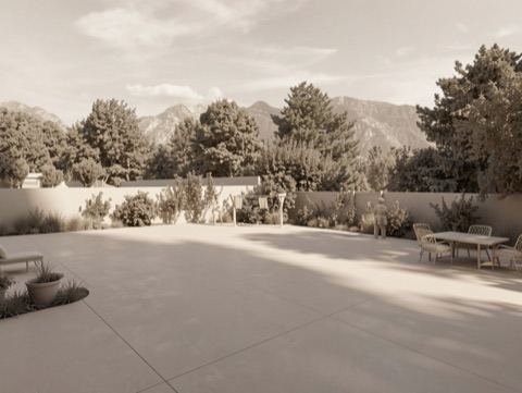 Backyard (mountains) — Modern Greige