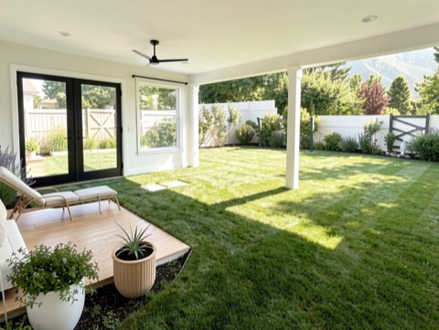 Backyard patio — Modern Farmhouse