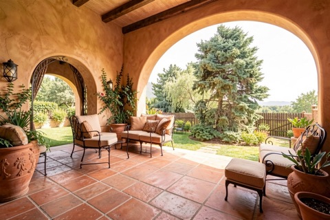Backyard — Mediterranean