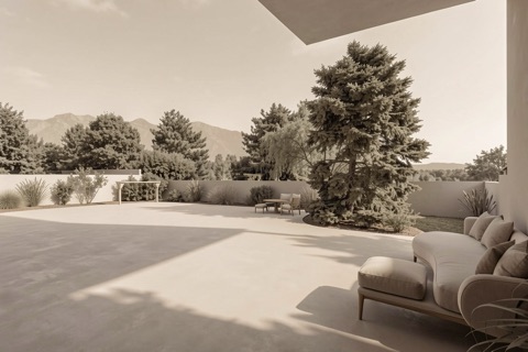 Backyard — Modern Greige