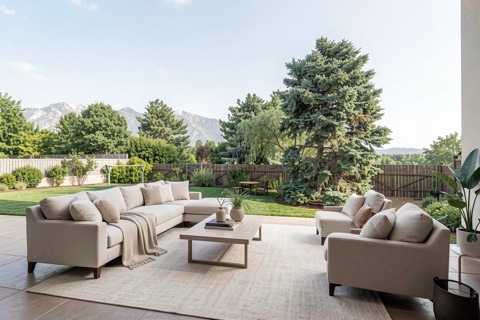 Backyard — Transitional