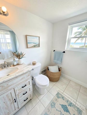 Bathroom (basement) — Coastal