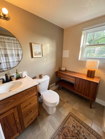 Bathroom (basement) — Mid-Century Modern