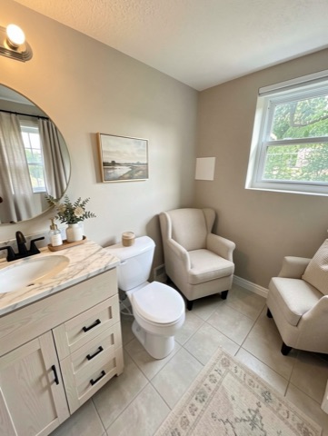Bathroom (basement) — Transitional
