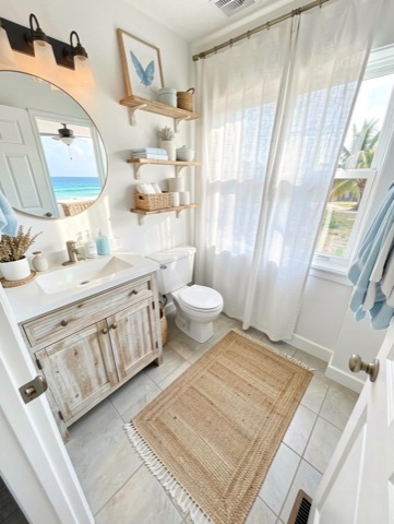 Bathroom (shelves) — Coastal