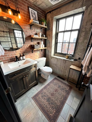 Bathroom (shelves) — Industrial