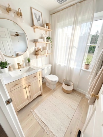 Bathroom (shelves) — Scandinavian