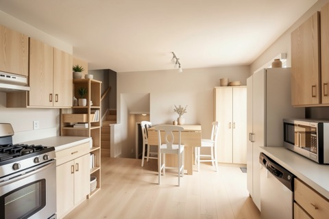 Dining area — Warm Minimalist