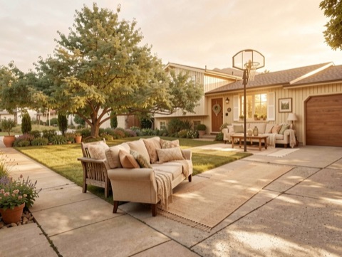 Front (daytime) — Cozy Cottage
