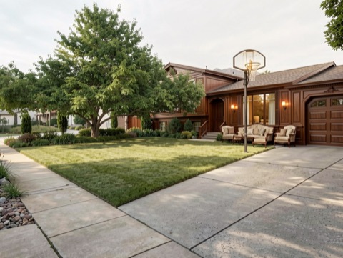 Front (daytime) — Traditional Elegant