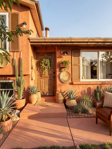 Front entry — Desert Southwest