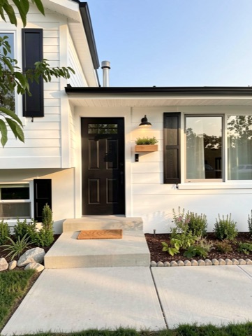 Front entry — Modern Farmhouse