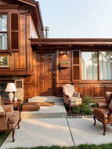 Front entry — Traditional Elegant