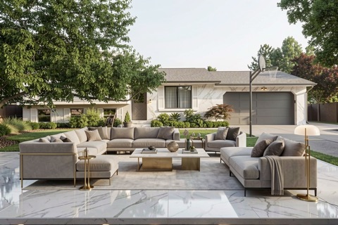 Front exterior — Contemporary Luxe