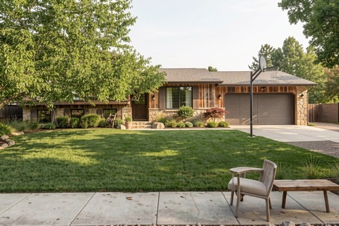 Front exterior — Rustic Modern
