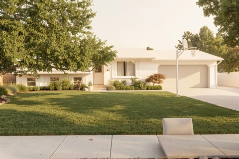 Front exterior — Warm Minimalist