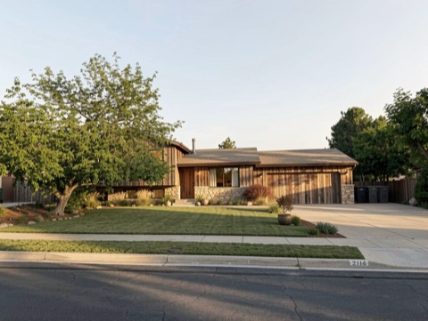 Front / street view — Rustic Modern