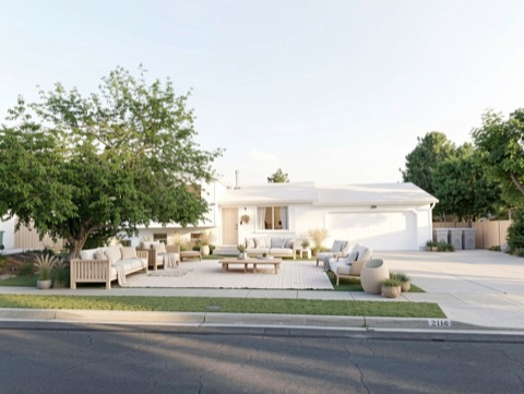 Front / street view — Scandinavian