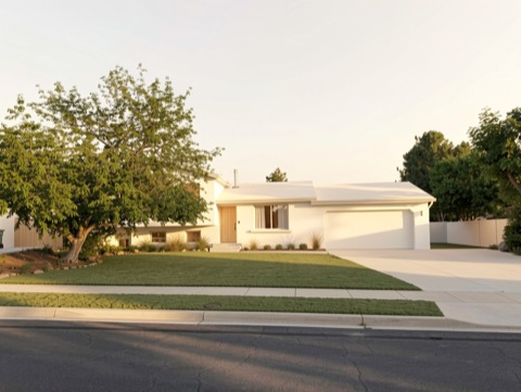 Front / street view — Warm Minimalist