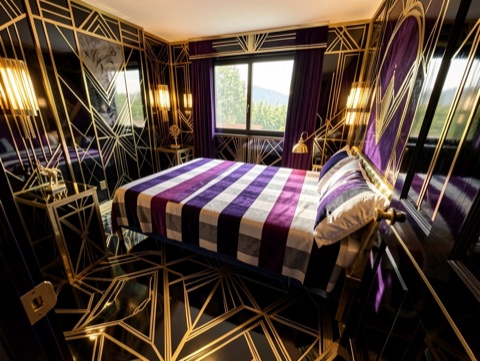 Green bedroom (view) — Art Deco