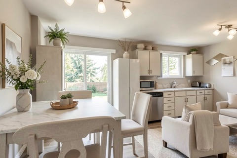 Kitchen & dining — Transitional
