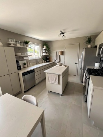 Kitchen (staged) — Modern Greige