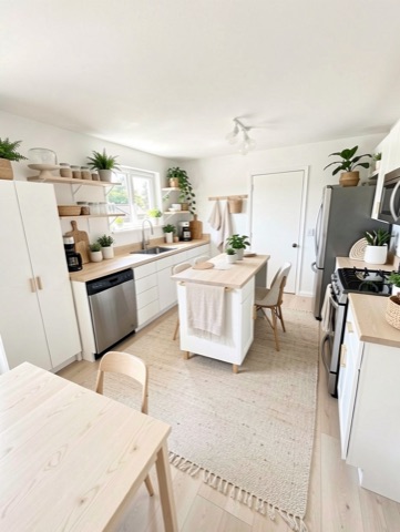 Kitchen (staged) — Scandinavian