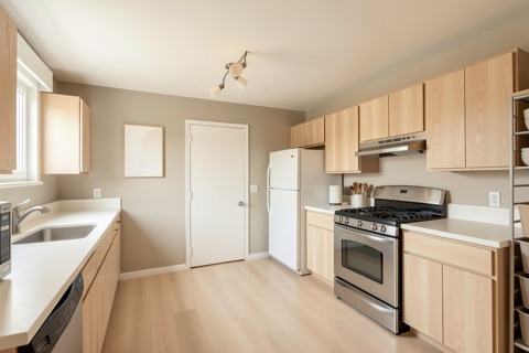 Kitchen — Warm Minimalist