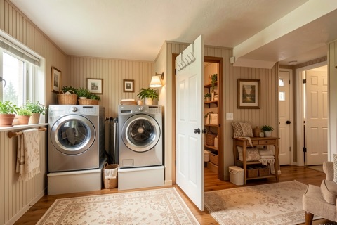 Laundry room — Cozy Cottage