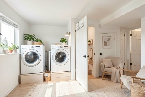 Laundry room — Scandinavian