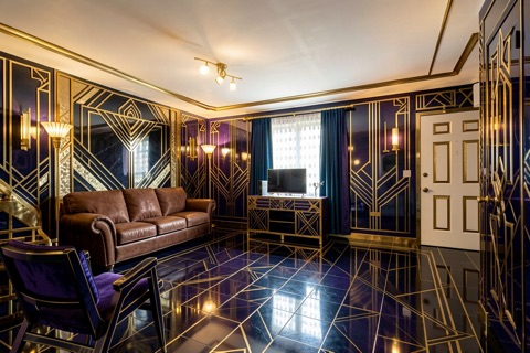 Living room — Art Deco