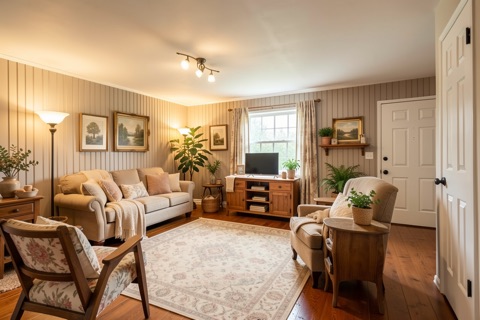 Living room — Cozy Cottage