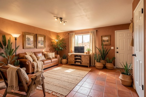 Living room — Desert Southwest
