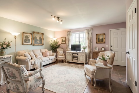 Living room — French Country
