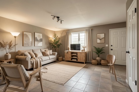 Living room — Japandi