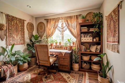 Office / bedroom — Bohemian