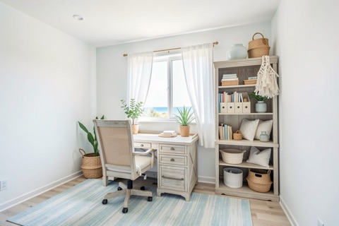 Office / bedroom — Coastal