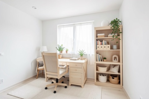 Office / bedroom — Scandinavian