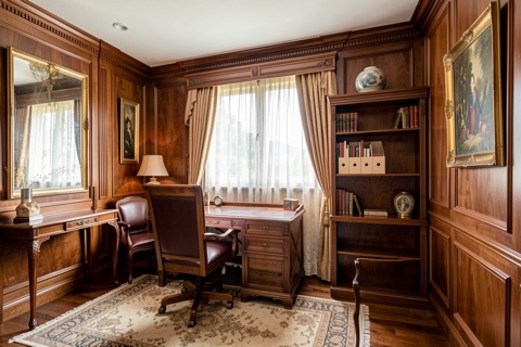 Office / bedroom — Traditional Elegant