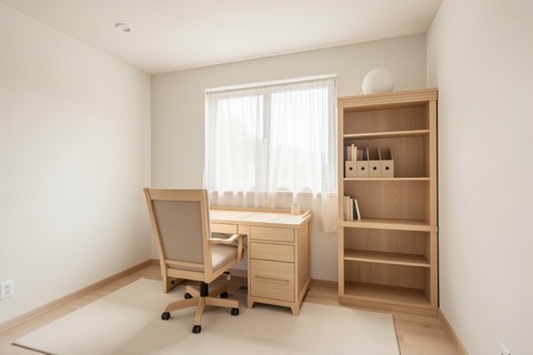 Office / bedroom — Warm Minimalist